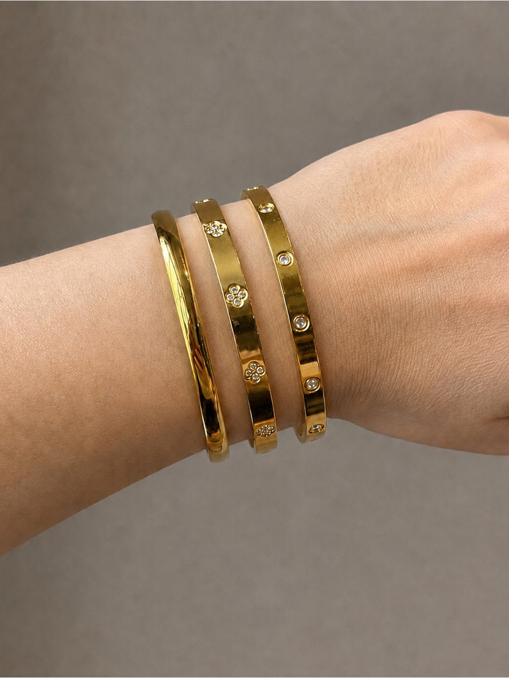 18K Gold-Plated Bracelet Bundle – Evry Jewels + Boutique